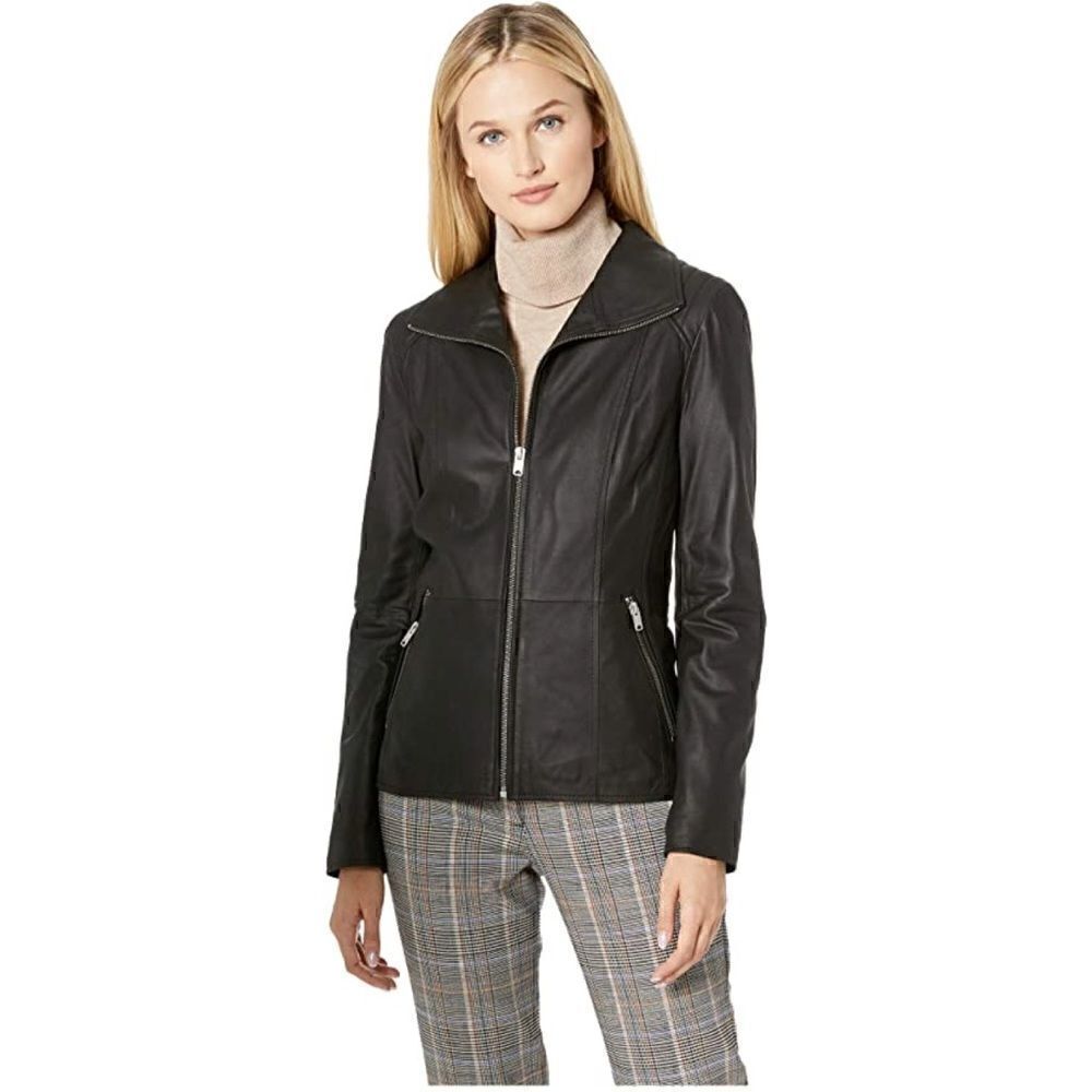 Marc New York Andrew Marc Black Leather Jacket Small